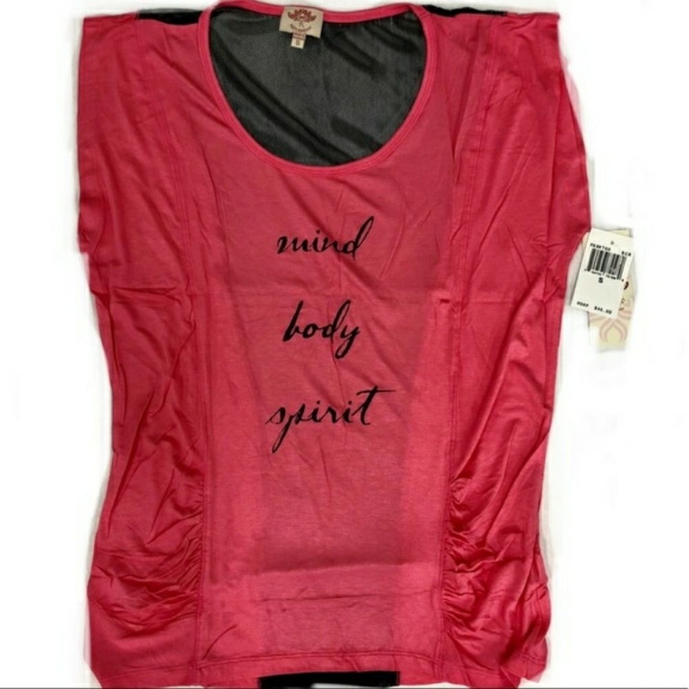 👟Winter Work-Out: Pink Lotus Yoga Top!